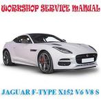 Jaguar F-type X152 2014-2019 Workshop manual op DVD in PDF, Verzenden