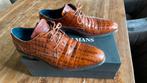 ZGAN Maat 45. Lederen Berkelmans schoenen, Kleding | Heren, Schoenen, Ophalen of Verzenden, Zo goed als nieuw, Bruin