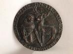 St. Hubertus plaquette Frechen Duitsland, Antiek en Kunst, Antiek | Religie, Ophalen