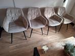4 mooie eethoekstoelen, Huis en Inrichting, Ophalen of Verzenden, Zo goed als nieuw, Overige kleuren
