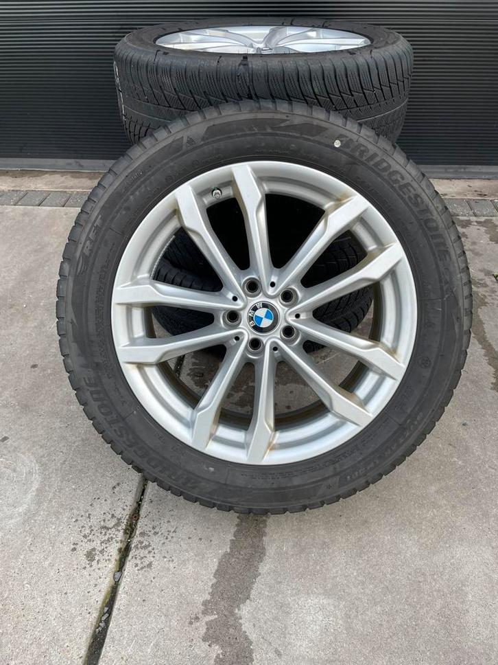 BMW X3 winterset 19inch, Auto-onderdelen, Banden en Velgen, Banden en Velgen, Winterbanden, 19 inch, 245 mm, Personenwagen, Gebruikt
