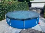 Bestway Steelpro zwembad. Inl filterpomp., Tuin en Terras, Zwembaden, Ophalen of Verzenden, Zo goed als nieuw, Opzetzwembad, Rechthoekig