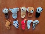 Vingerpoppetjes dieren – 10 stuks - Stof - Nette staat, Kinderen en Baby's, Speelgoed | Knuffels en Pluche, Ophalen of Verzenden
