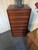 Hulsta Scandinavisch style ladenkast in teak, 70s design, Ophalen, Zo goed als nieuw, 25 tot 50 cm, Minder dan 100 cm