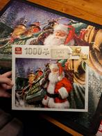 King Puzzel - Santa's Train - 1000 stukjes, Hobby en Vrije tijd, Denksport en Puzzels, Ophalen of Verzenden, 500 t/m 1500 stukjes