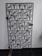 Smeedijzer wanddecoratie in stijl van Jean Touret, Ophalen, Gebruikt
