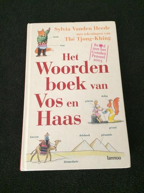 Het woordenboek van Vos en Haas Sylvia Vanden Heede ZGAN!, Boeken, Kinderboeken | Jeugd | onder 10 jaar, Zo goed als nieuw, Ophalen of Verzenden