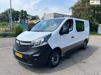 Opel Vivaro 1.6 CDTI L1H1 Edition EcoFlex Dubbel Cabine, Auto's, Bestelauto's, Voorwielaandrijving, Euro 5, Stof, Gebruikt