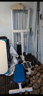 Horizontale Row / Kabelmachine – Met Afneembaar Bankje, Sport en Fitness, Ophalen, Rug, Overige typen