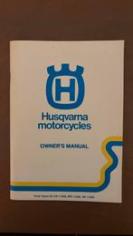 Husqvarna owners manual gebruiksaanwijzing, Motoren, Ophalen of Verzenden, Overige merken