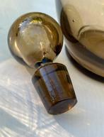 Vintage karaf met 10 glaasjes, rookglas, Antiek en Kunst, Ophalen of Verzenden