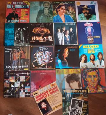 LP VERZAMELING 408 LP'S Rock/Pop/Soul/New Wave €5 per stuk 