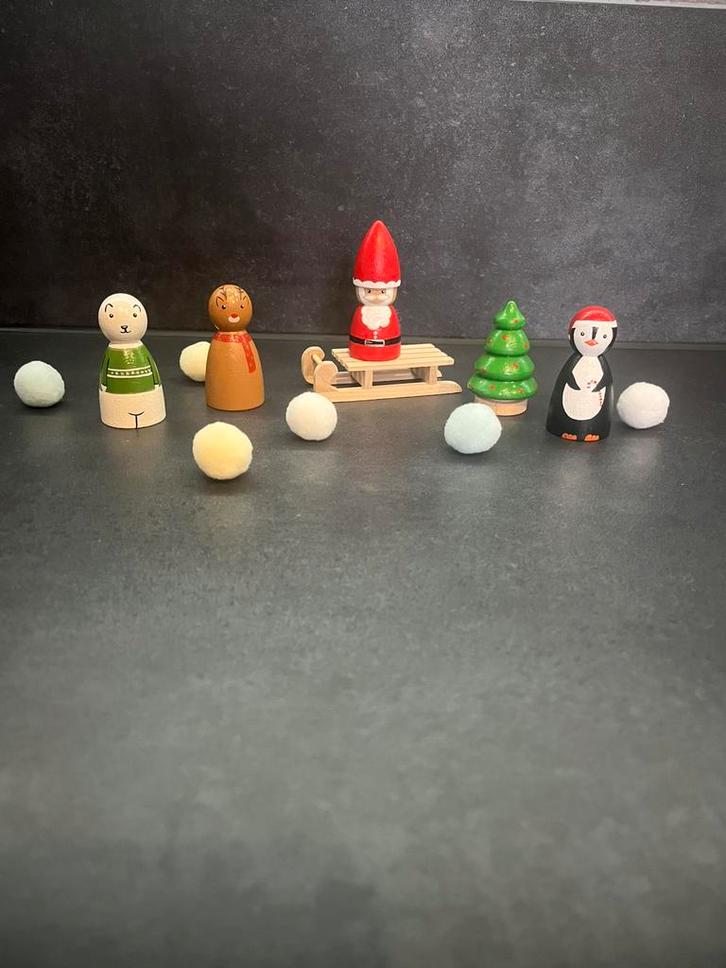 Pegdolls kerst decoratie, Diversen, Kerst, Nieuw, Ophalen of Verzenden