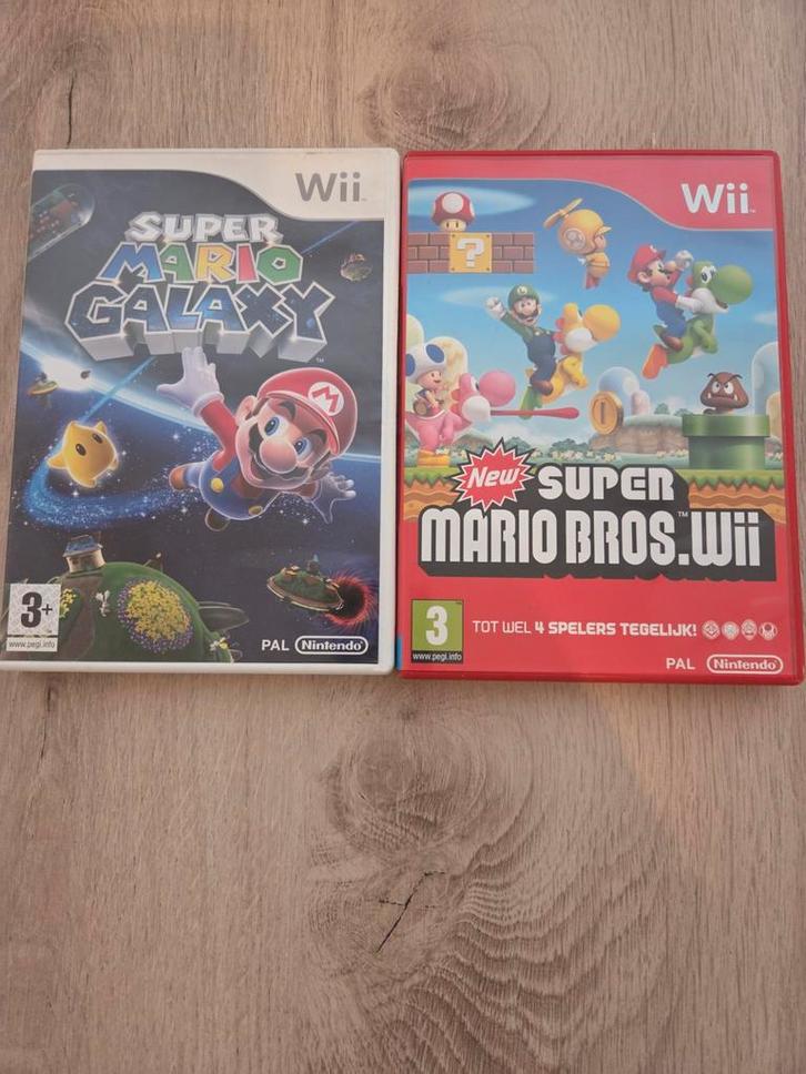 Leuke Mario spellen voor de Wii in perfecte staat!, Spelcomputers en Games, Games | Nintendo Wii, Zo goed als nieuw, Platform