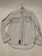 Minimum blouse maat M - in zeer goede staat, Kleding | Heren, Verzenden, Zo goed als nieuw, Blauw, Halswijdte 41/42 (L)