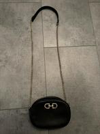 Zwarte schoudertas, Sieraden, Tassen en Uiterlijk, Tassen | Schoudertassen, Ophalen of Verzenden, Zo goed als nieuw, Zwart, Overige merken