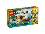 Lego Creator woonboot aan de rivier (31093), Kinderen en Baby's, Speelgoed | Duplo en Lego, Ophalen of Verzenden, Zo goed als nieuw