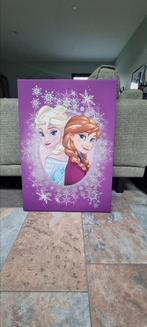 Canvas van Anna en Elsa (Frozen), Ophalen, 50 tot 75 cm, Zo goed als nieuw, Foto of Poster
