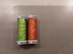 2 klosjes gutermann holoshimmer terra en groen, Ophalen of Verzenden, Zo goed als nieuw