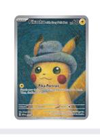GEZOCHT ZOVEEL MOGELIJK PIKACHU VAN GOGH SEALED SVP85, Ophalen of Verzenden, Zo goed als nieuw, Losse kaart, Foil
