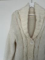 Grof gebreid vest, Kleding | Dames, Truien en Vesten, Ophalen of Verzenden, Zo goed als nieuw, Maat 38/40 (M), Grijs