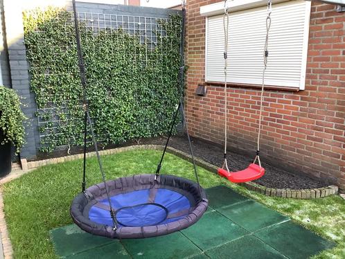 Schommel met veel eksra’s, Kinderen en Baby's, Speelgoed | Buiten | Speeltoestellen, Zo goed als nieuw, Schommel, Ophalen of Verzenden