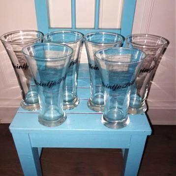 Kleintje pils glazen 6 stuks beschikbaar voor biedingen