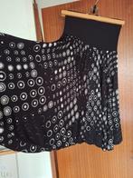 Mooie glanzende Alan Red dames rok maat S, Kleding | Dames, Zwart, Ophalen of Verzenden, Zo goed als nieuw, Knielengte