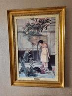 Schilderij van twee kinderen,  Jan Verhas, Ophalen of Verzenden
