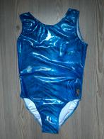 Turnpakje maat 152 158 164, Sport en Fitness, Turnen, Blauw, Ophalen of Verzenden, Zo goed als nieuw, Turnpak(je)