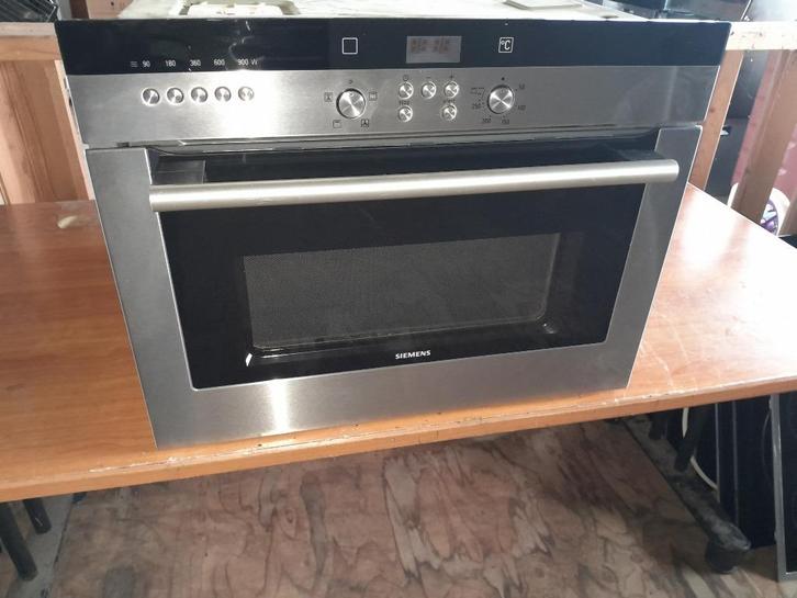 NETTE SIEMENS HB84K550N COMBI OVEN/MAGNETRON TE KOOP, Witgoed en Apparatuur, Magnetrons, Gebruikt, Inbouw, Combimagnetron, 60 cm of meer