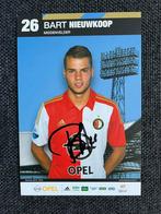 Feyenoord spelerskaart Nieuwkoop met handtekening, Ophalen of Verzenden, Zo goed als nieuw, Feyenoord, Spelerskaart