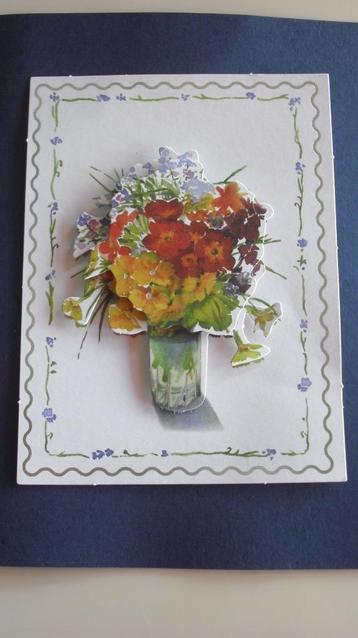 Uigeknipte 3-D-Plaatjes-Bloemen beschikbaar voor biedingen