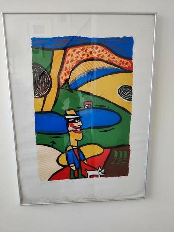 Clemens Briels - Lente In Limburg I  Zeefdruk 1994 beschikbaar voor biedingen