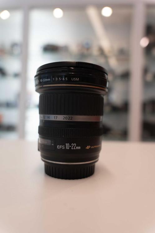 Canon EF-S 10-22 3,5-4,5 USM (Foto-Groep Doorn), Audio, Tv en Foto, Fotografie | Lenzen en Objectieven, Gebruikt, Ophalen of Verzenden
