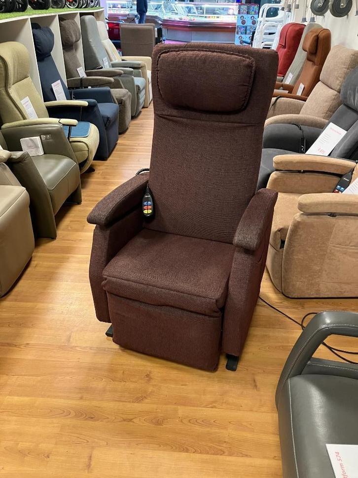Sta op stoel Relaxfauteuil Fitform 574 Utrecht, Huis en Inrichting, Fauteuils, Zo goed als nieuw, Stof, 50 tot 75 cm, Verzenden