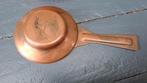 Vintage Zwitserse koperen brander fonduepan, Antiek en Kunst, Ophalen of Verzenden