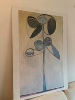 Women flower Picasso 1946 poster op bord, Ophalen