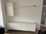 Mooie witte tv meubel, Ophalen, Kunststof, Gebruikt, 150 tot 200 cm