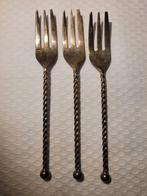 Vintage Verzilverde Vorken  - Set van 3, Ophalen of Verzenden