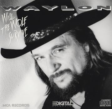 Waylon Jennings - Will The Wolf Survive (CD) beschikbaar voor biedingen