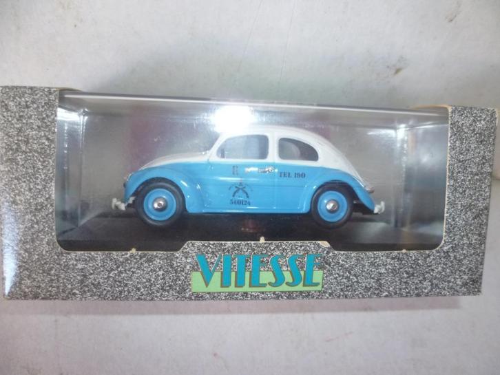 Vitesse SM068 Volkswagen Kever Policia Brasil 1949 1:43 mode, Hobby en Vrije tijd, Modelauto's | 1:43, Nieuw, Auto, Overige merken