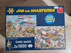 2 Legpuzzels JAN VAN HAASTEREN, Hobby en Vrije tijd, Denksport en Puzzels, Ophalen of Verzenden, 500 t/m 1500 stukjes, Zo goed als nieuw