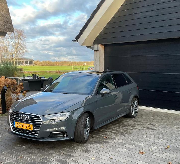 Audi A3 40 E-tron 204pk S Tronic 2020 Grijs, Auto's, Audi, Particulier, A3, ABS, Achteruitrijcamera, Adaptieve lichten, Adaptive Cruise Control