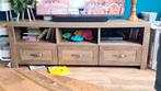 TV-meubel JUNGEN wild donker eiken kleur, Ophalen, 150 tot 200 cm, Met lade(s), 25 tot 50 cm