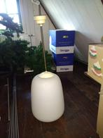 Originele schoollamp, Huis en Inrichting, Ophalen, Gebruikt, Glas, 50 tot 75 cm