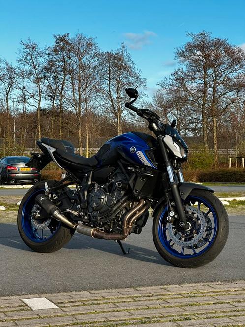 Yamaha MT 07 - Full Option - A2 - 35kW - Uitlaat, Motoren, Motoren | Yamaha, Particulier, Naked bike, 12 t/m 35 kW, 2 cilinders