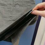 River Woods nette grijze rok met sier riem wollig 36 37406, River Woods, Ophalen of Verzenden, Zo goed als nieuw, Maat 36 (S)