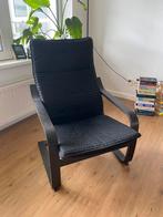 POANG black armchair, Huis en Inrichting, Fauteuils, Ophalen, Zo goed als nieuw