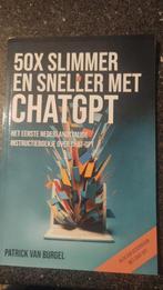 50x Slimmer en Sneller met ChatGPT - Nieuw!, Boeken, Informatica en Computer, Ophalen of Verzenden, Gelezen, Overige onderwerpen